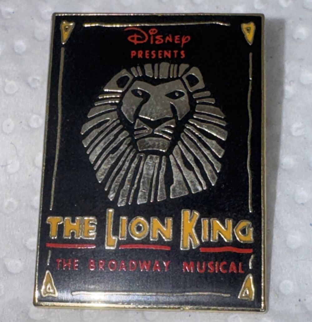 Vintage Disney THE LION KING BROADWAY MUSICAL Lapel Pin